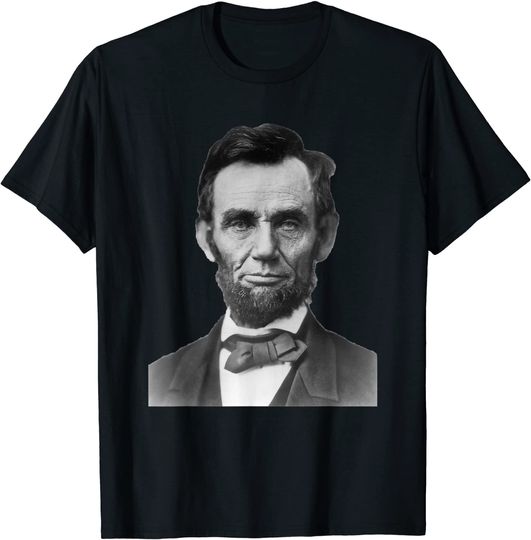 Discover Abraham Lincoln Presidential Portrait Vintage Abe Lincoln T-Shirt