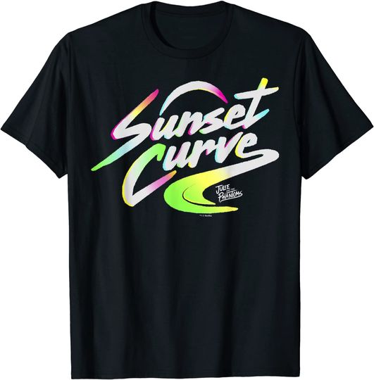 Discover Julie And The Phantoms Sunset Curve Logo T-Shirt