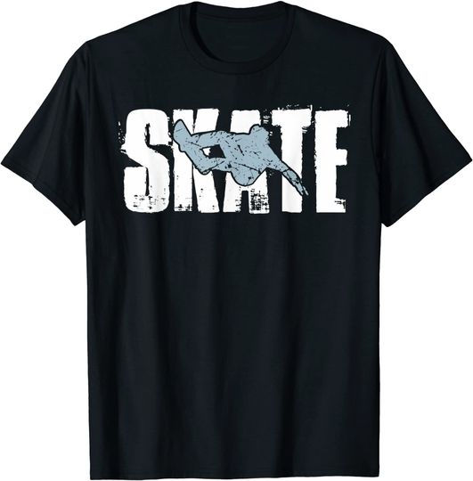 Discover Distress Boys Skateboard Skater Gifts Skateboarding T-Shirt