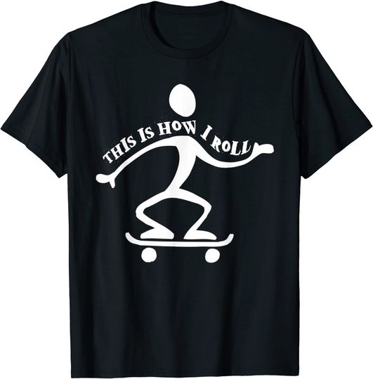 Discover Skate Board Skater Gifts For Teens Skateboard Boys Clothes T-Shirt