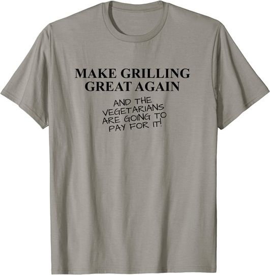 Discover Funny BBQ Grilling Smoking Lover T Shirt Trump Quote