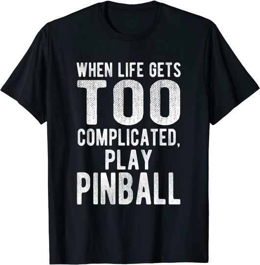 Discover Unique Funny Pinball Themed T-Shirt