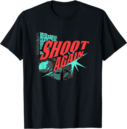 Discover Shoot Again Pinball T-Shirt