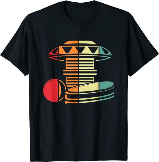 Discover Pinball Retro Vintage Arcade Game Machine Lover Gift T-Shirt