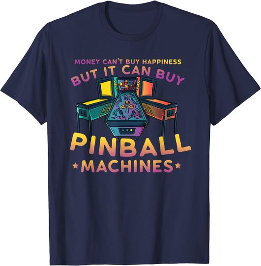 Discover Retro Vintage Arcade Gift - Men or Women Pinball T-Shirt