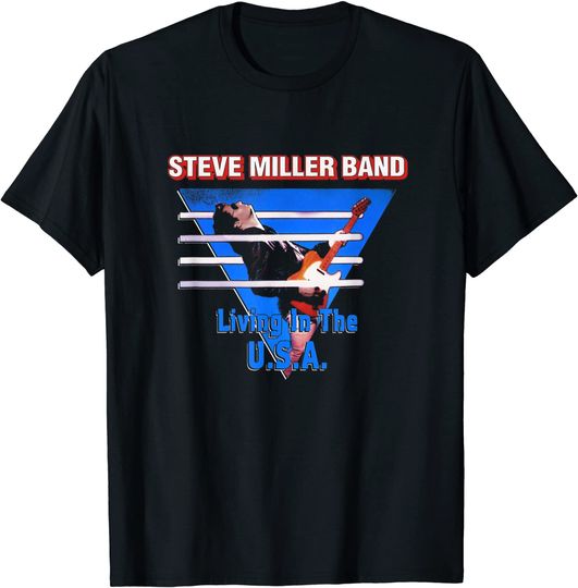 Discover Steve Miller Band - Living in the USA T-Shirt