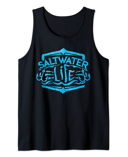 Discover Saltwater Life T-shirt - Fishing Shirts Tank Top