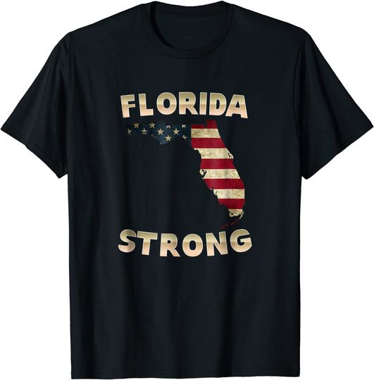Discover Pray for Florida Men's T-Shirt Support State of Florida