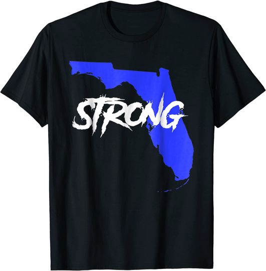 Discover Florida Strong Men's T-Shirt. Support and Love