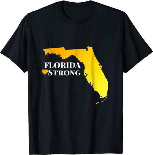 Discover Florida Strong Men's T Shirt I Love Florida
