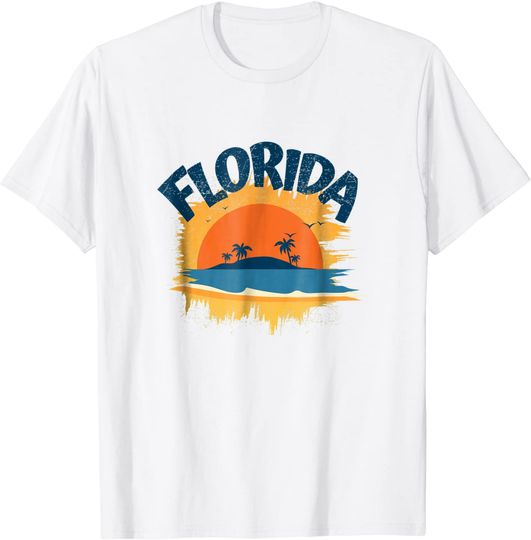 Discover Florida Strong Men's T Shirt Sunshine