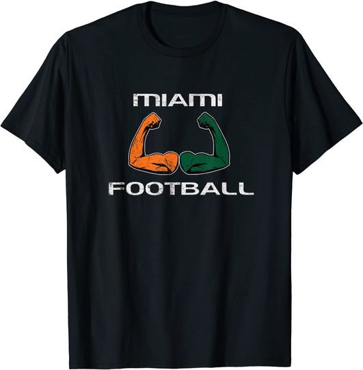 Discover Miami Men's T Shirt Sports Fan