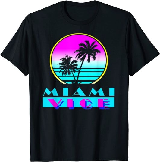 Discover Men's T Shirt Miami Vice