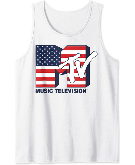 Discover MTV American Flag Tank Top