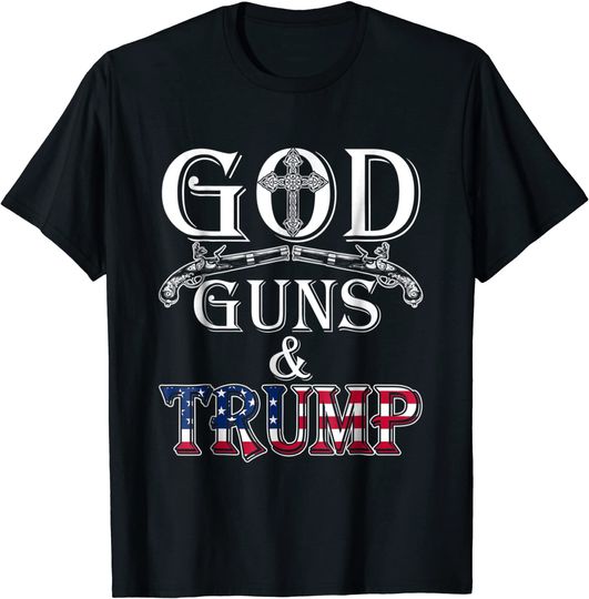 Discover God Guns And Trump Shirt 2nd Amendment T Shirt Trump 45