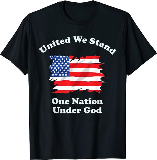 Discover United We Stand One Nation Under God T-Shirt