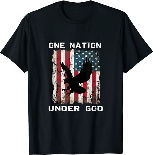 Discover One Nation Under God Flag Shirt