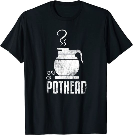 Discover Pot Head Coffee Java T-Shirt