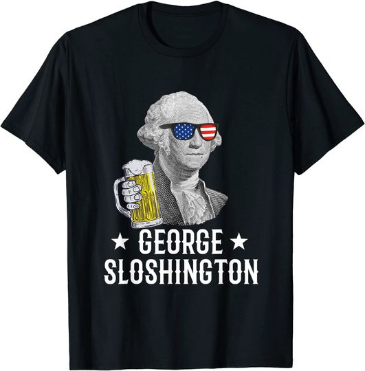 Discover George Sloshington President T Shirt