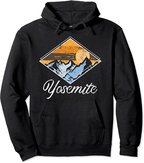 Discover Yosemite Nation Park Vintage Hoodie