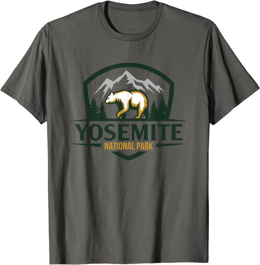 Discover Yosemite National Park Black Bear Idea T Shirt