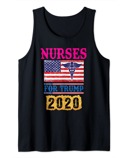 Discover Nurses For Trump America President Tank Top