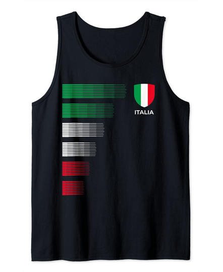 Discover Italy Soccer Jersey Tank Top