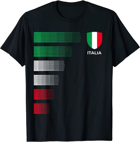 Discover Italy Soccer Jersey T Shirt
