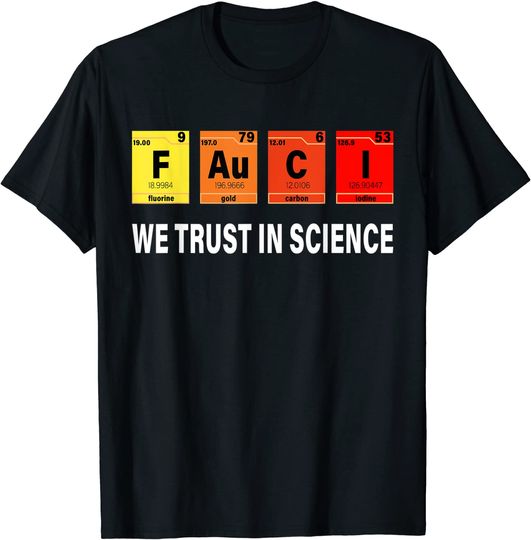Discover We Trust in science T-Shirt