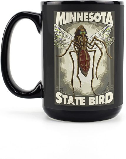 Discover Minnesota Mosquito State Bird Mug