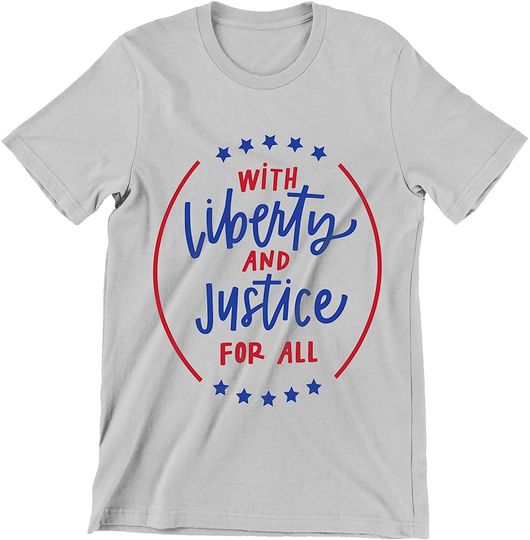 Discover With Liberty and Justice for All Liberty Shirt