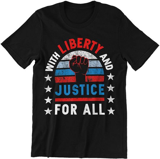 Discover With Liberty and Justice for All Justice Shirt