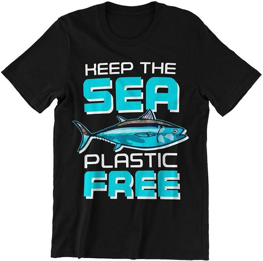 Discover Earth Day Keep Sea Plastic Free Cute Fish Clean Ocean Shirt