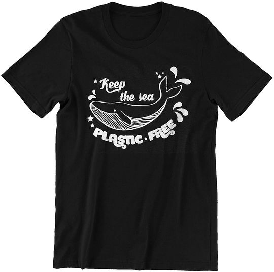 Discover Keep The Sea Plastic Free Whale Enviromental Protect The Ocean Shirt