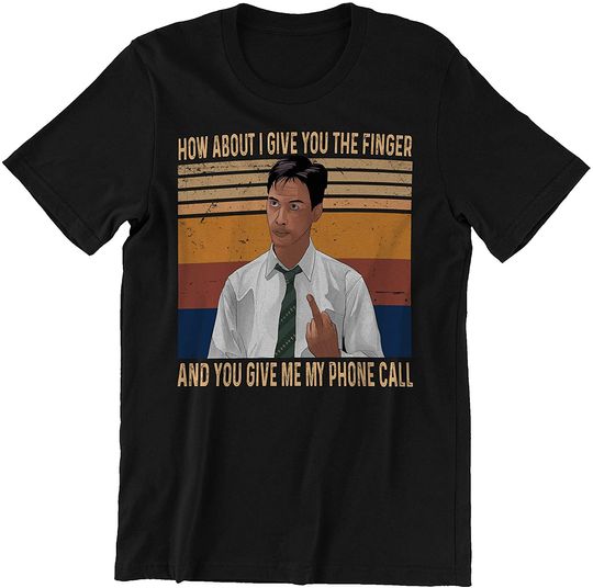 Discover The Matrix Neo How About I Give You The Finger, and You Give Me My Phone Call Unisex Tshirt