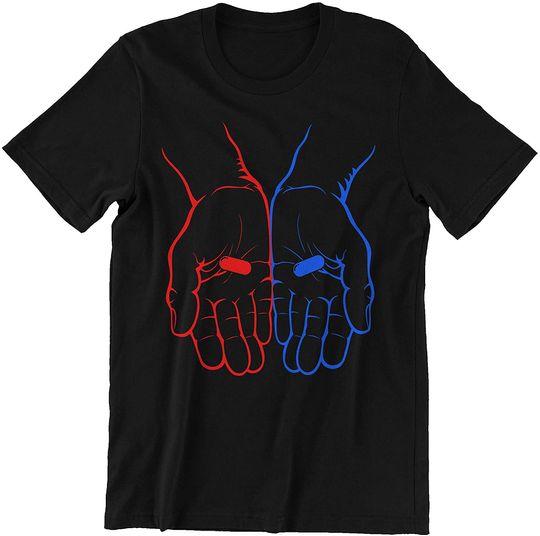 Discover The Matrix Red Pill Or Blue Pill Unisex Tshirt
