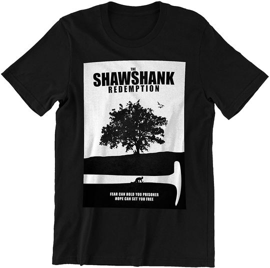 Discover The Shawshank Redemption Minimal Movie Poster Mmpg Graphic Unisex Tshirt