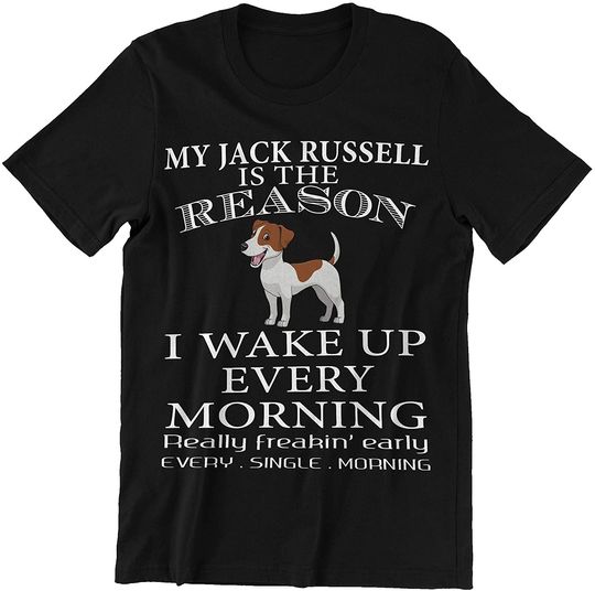 Discover My Jack is The Reason I Wake Up Every Morning T-Shirt
