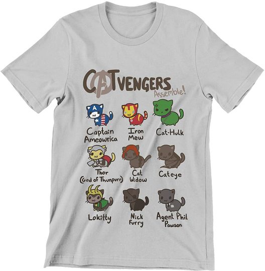 Discover The Avengers Cat Catvengers T-Shirt