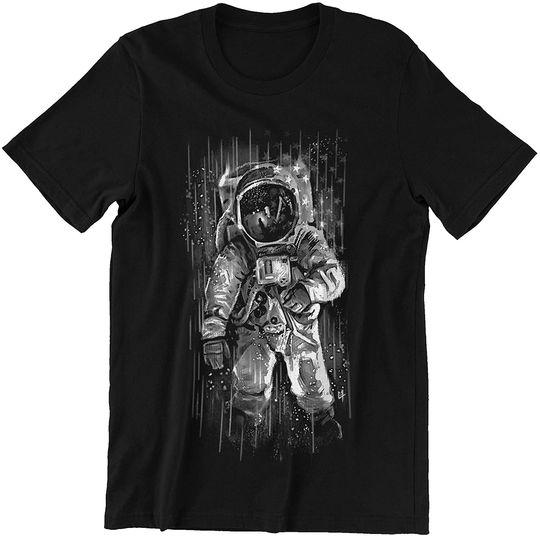Discover Astronaut Flag Science Shirt