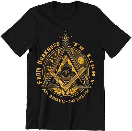 Discover As Above So Below from Darkness to Light Shirt