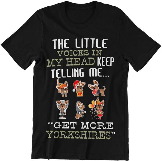 Discover The Little Voices in My Head Keep Telling Me Shirt