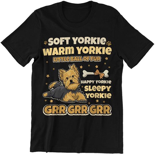 Discover Yorkie Dog Soft Yorkie Warm Yorkie Shirt