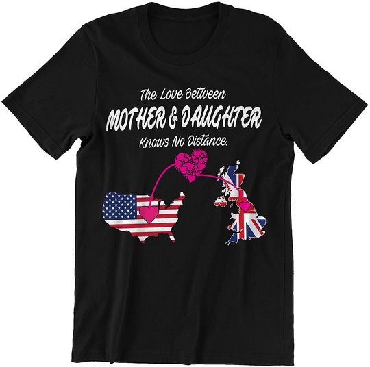 Discover The Love Between Mother and Daughter Knows No Distance Mother & Daughter Shirt