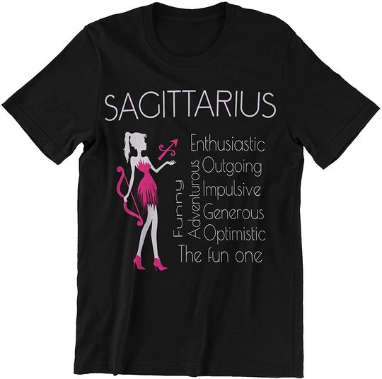 Discover Zodiac Sagittarius Enthusiastic Shirt