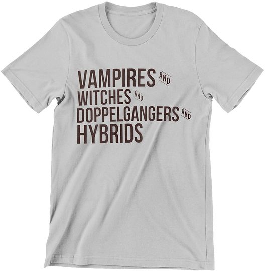 Discover The Vampire Diaries Doppelganger Vampires Witches Shirt