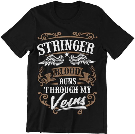 Discover Stringer Blood Runs Through My Veins Shirt