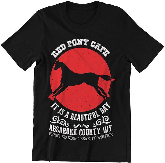 Discover Red Pony Cafe It is A Beautiful Day Shirt