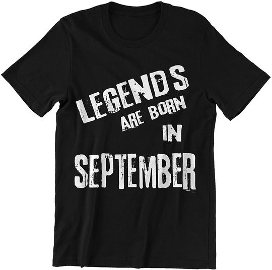 Discover September Legends Born in September Shirt