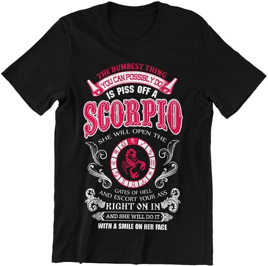 Discover Scorpion Horoscopes Shirt